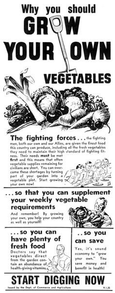 Click to enlarge Grow Your Own poster