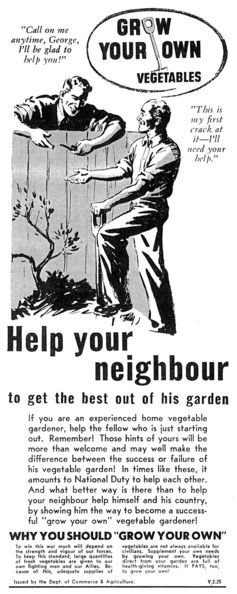 Click to enlarge Grow Your Own poster
