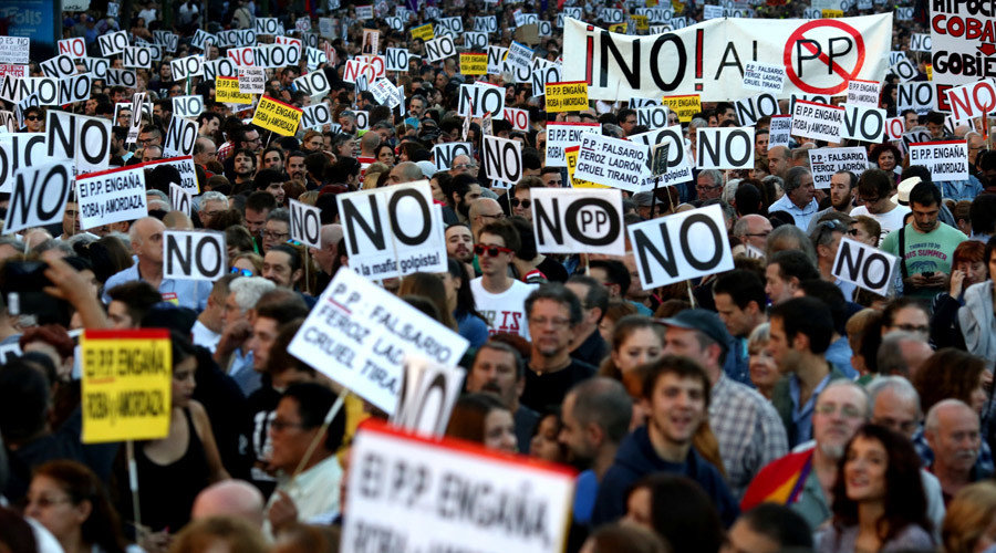 Click to enlarge madrid protest