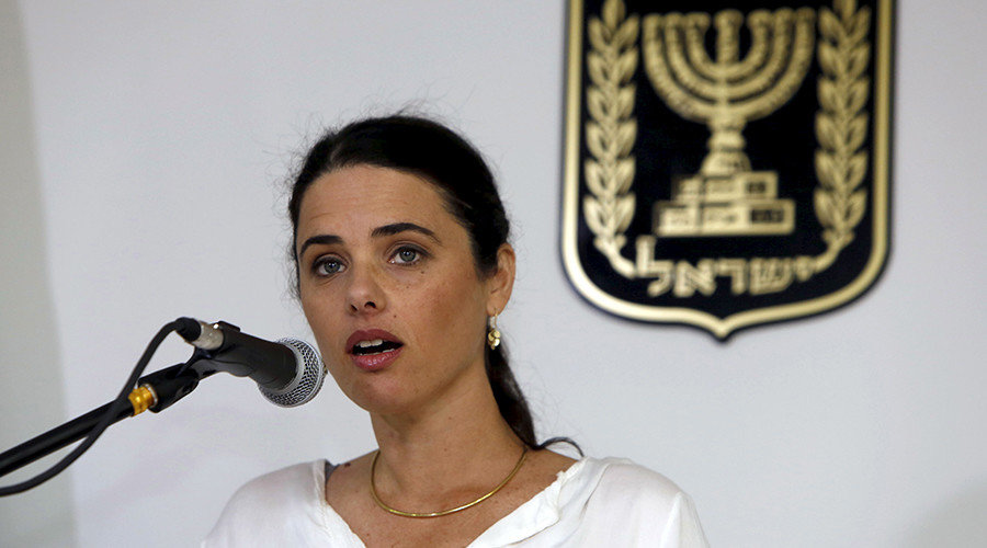 Ayelet Shaked, Israel's Justice Minister