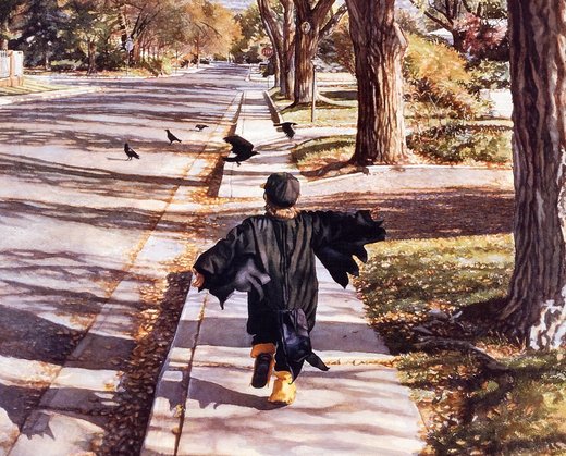 Click to enlarge As the crow flies