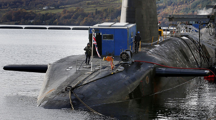 British HMS Victorious submarine
