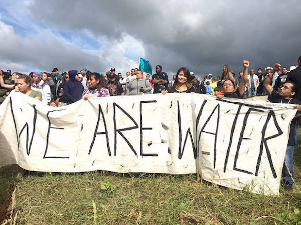 Click to enlarge fracking DAPL, DAPL protest