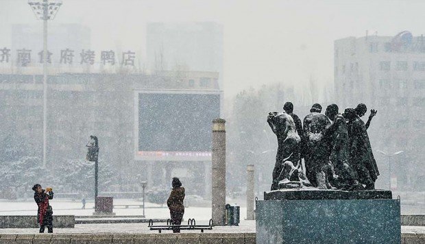 Snow in China