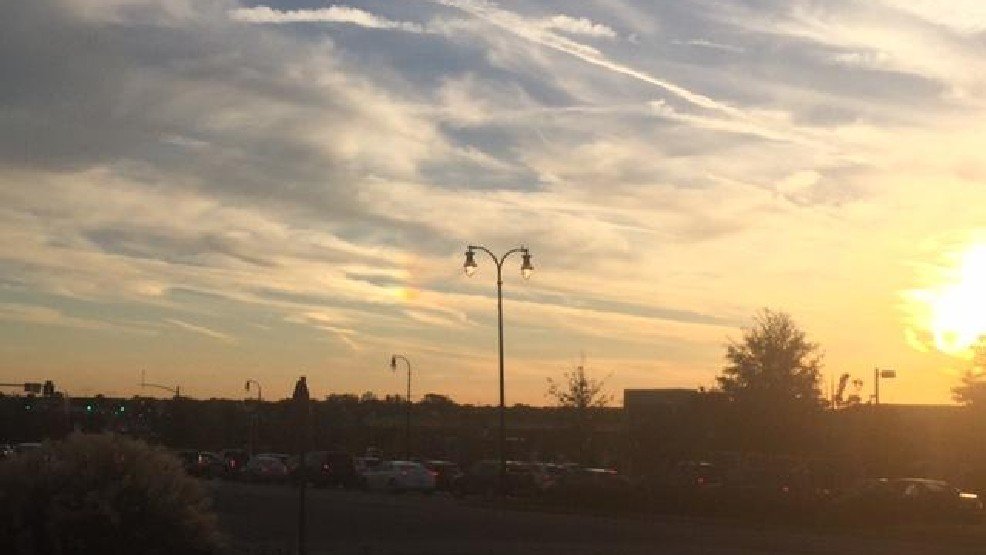 Sun dog in Nashville, TN