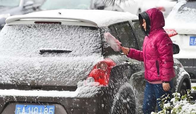 Snow in China