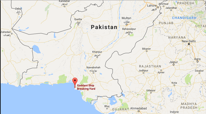 Map of Pakistan
