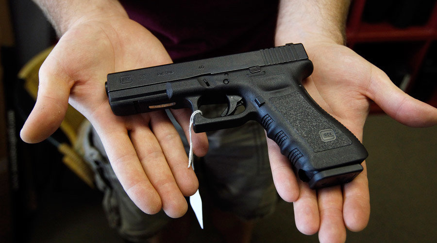 police gun