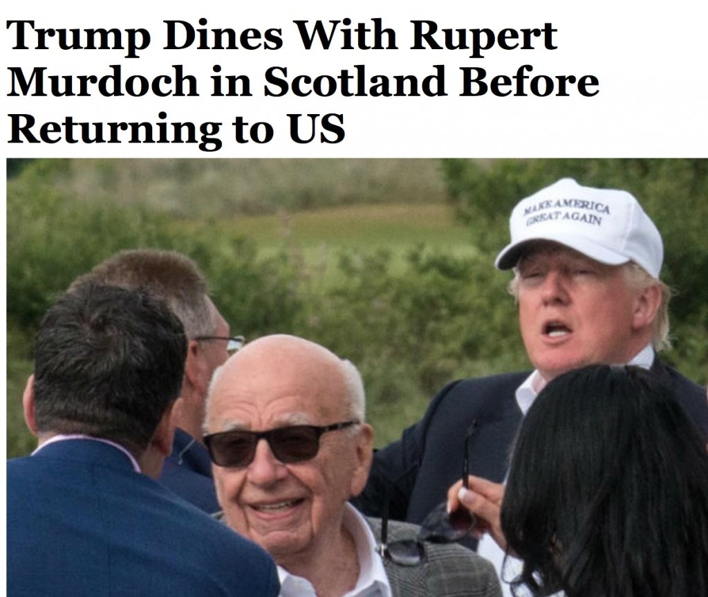 trump murdoch