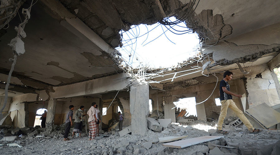 Click to enlarge saudi airstrike yemen
