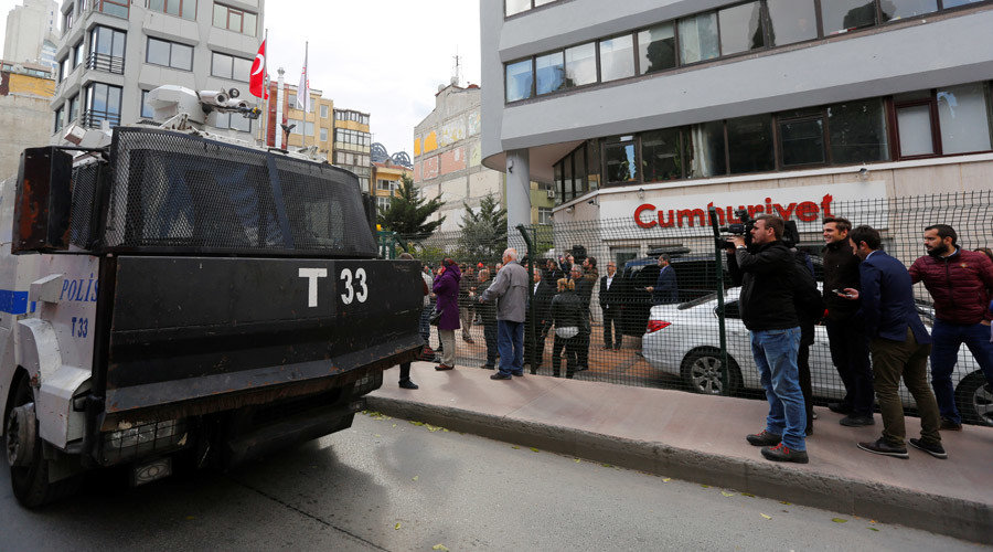 Turkish armored police vehicle