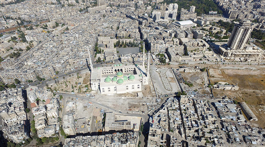 Click to enlarge Area of al-Masharqa in Syria