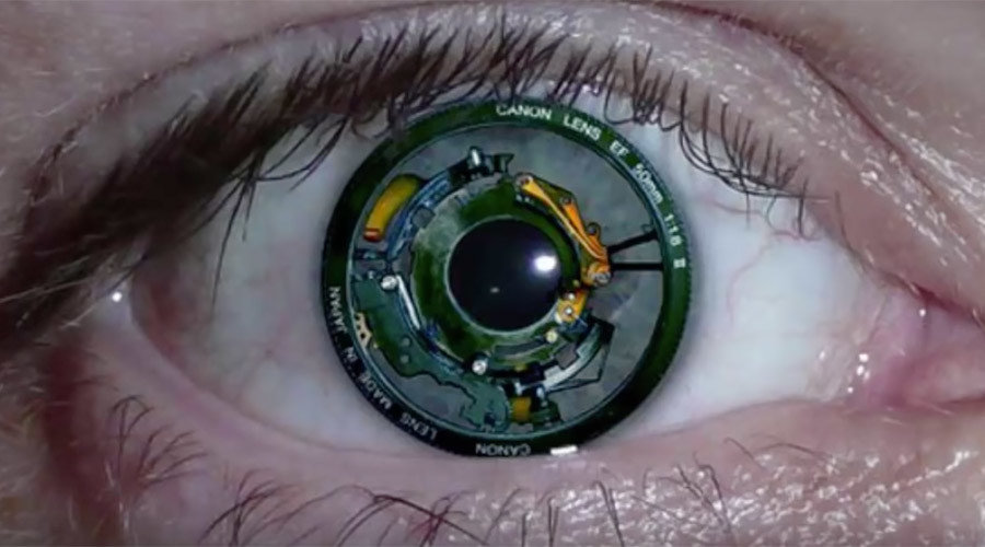 Click to enlarge bionic eye implant