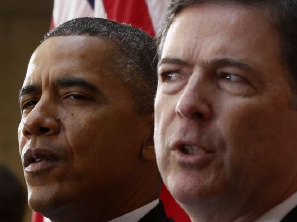 Obama and Comey