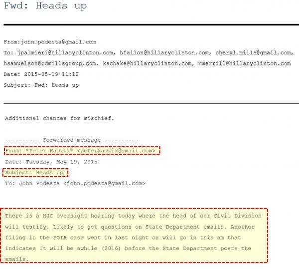 Click to enlarge wikileak DOJ Peter Kadzik