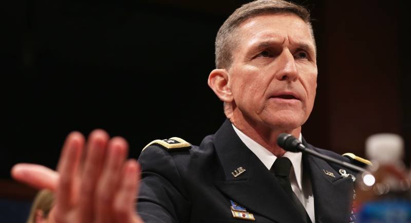 Click to enlarge Michael Flynn general Clinton Trump