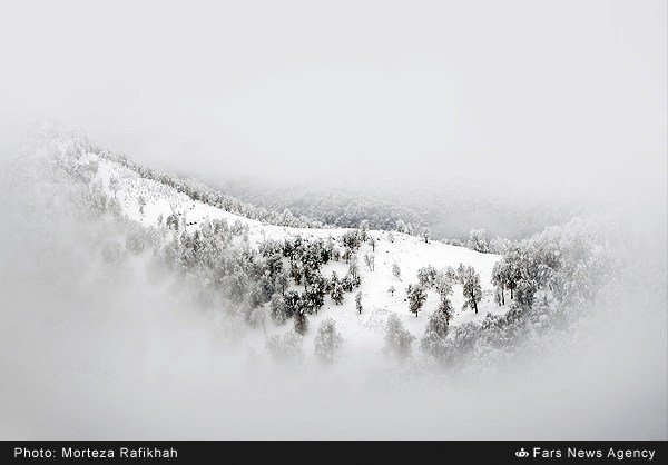 Snow in Iran