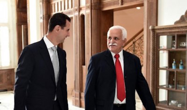 Bashar al-Assad and Roberto Garcia