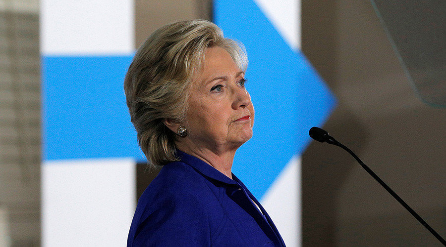 U.S. Democratic presidential nominee Hillary Clinton