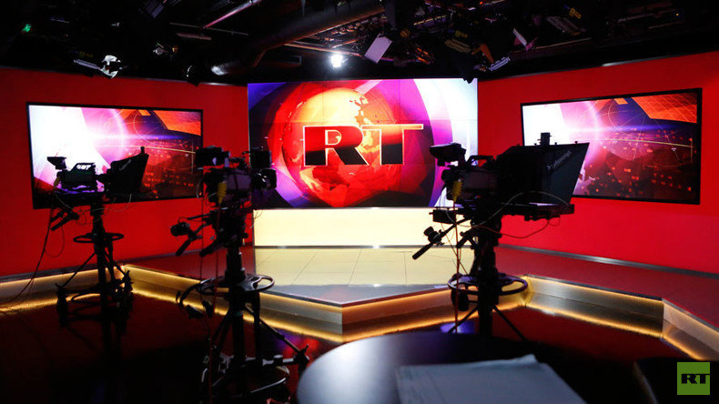RT UK studio