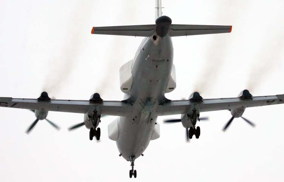 Click to enlarge Underside view of the Il-22PP