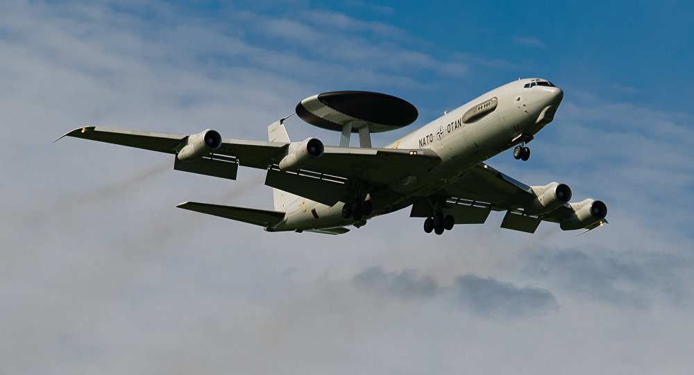 Click to enlarge Boeing E-3 Sentry AWACS