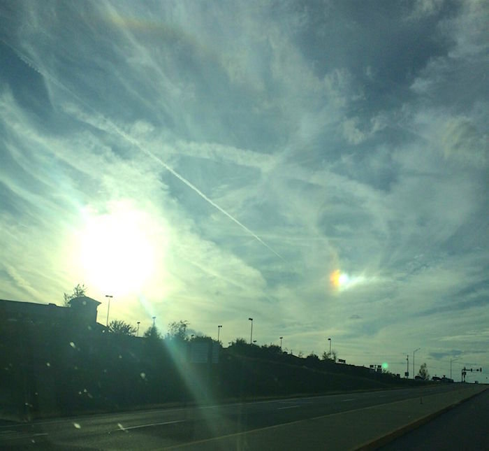 Sun dog in Lake of the Ozarks