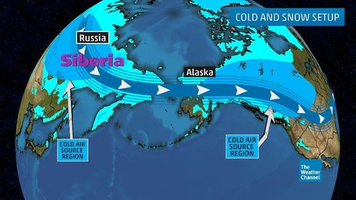 Click to enlarge snow polar express siberia
