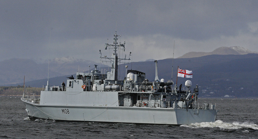UK HMS Grimsby