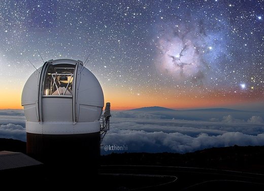  Pan STARRS telescope, Hawaii