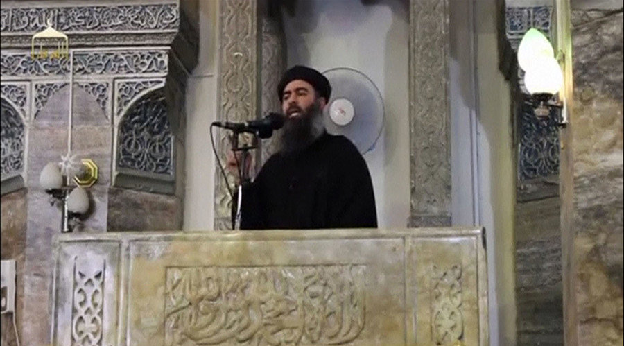Leader of the militant Islamic State Abu Bakr al-Baghdadi
