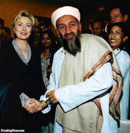 Osama and Clinton