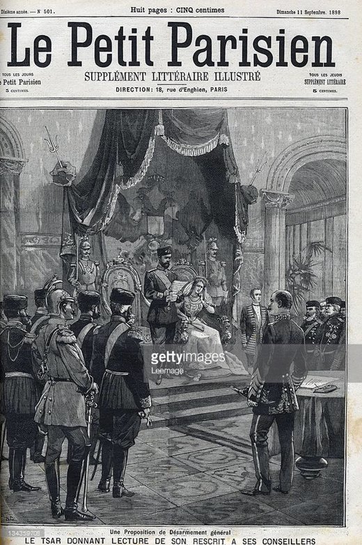 Nicholas II disarmament proposas