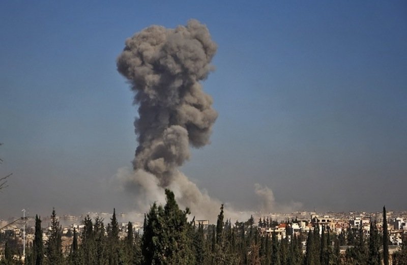 Aleppo bombing