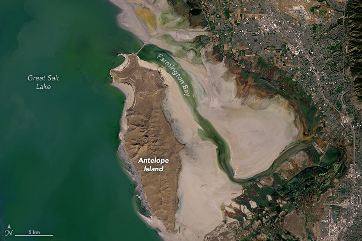 Click to enlarge Great Salt Lake 2016