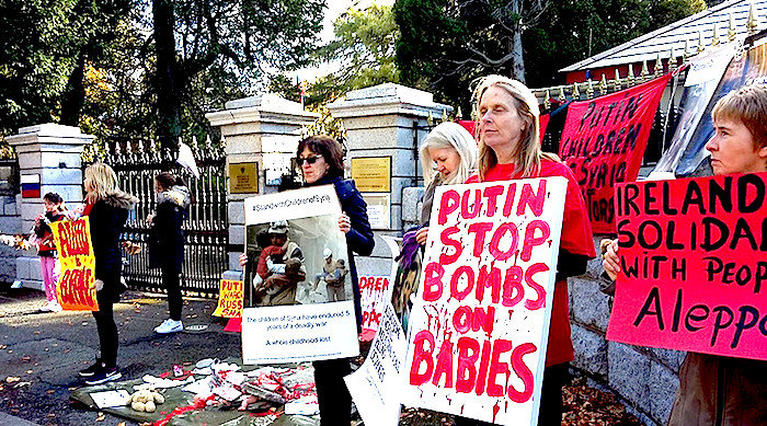 Dublin protest