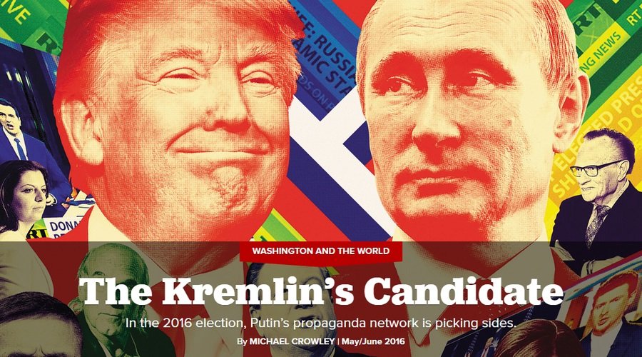 Cover of the Politico Magazine