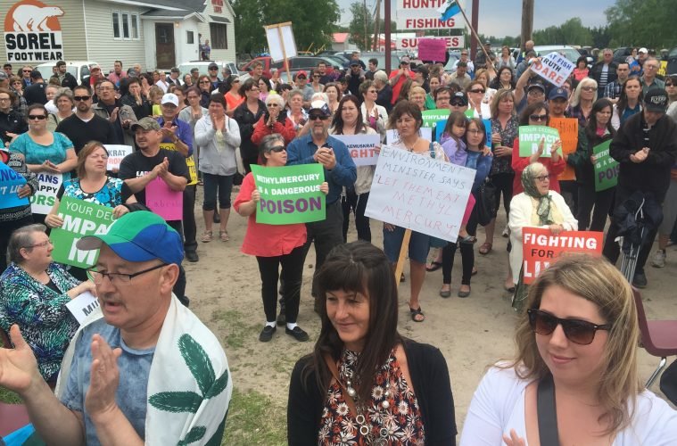 Click to enlarge muskrat falls protest