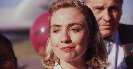Hillary Clinton in 1992