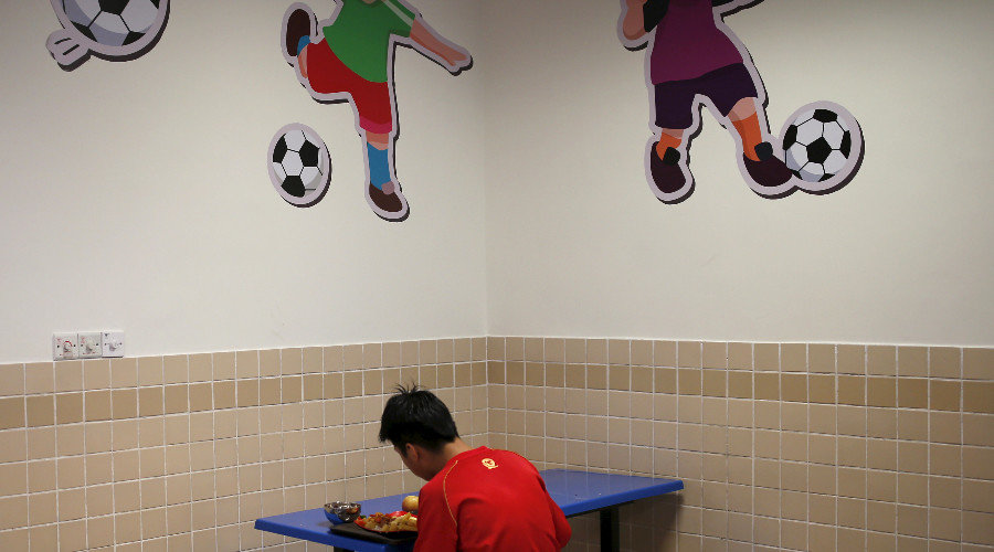 Click to enlarge China student