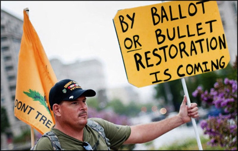 Click to enlarge By ballot or bullett