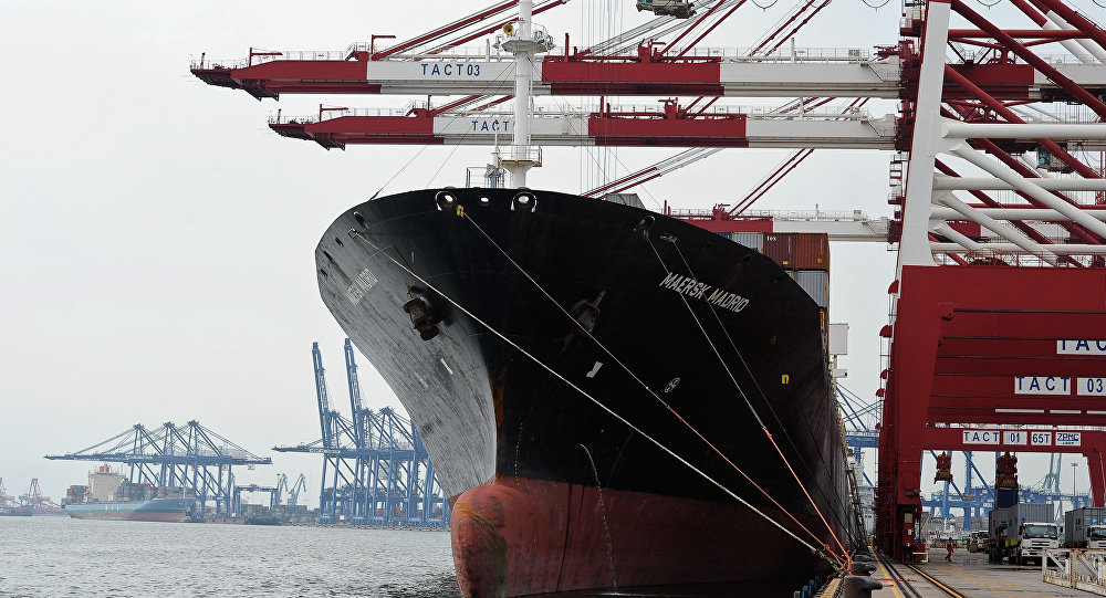 Click to enlarge Chinese port
