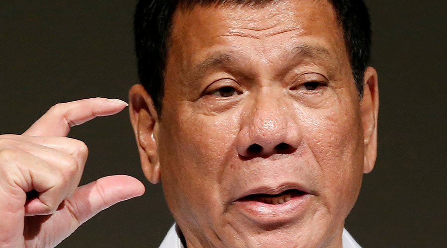 Philippine President Rodrigo Duterte