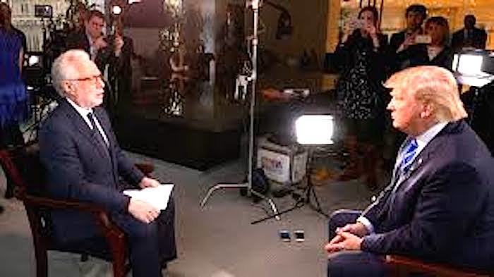Click to enlarge Wolf Blitzer and Donald Trump