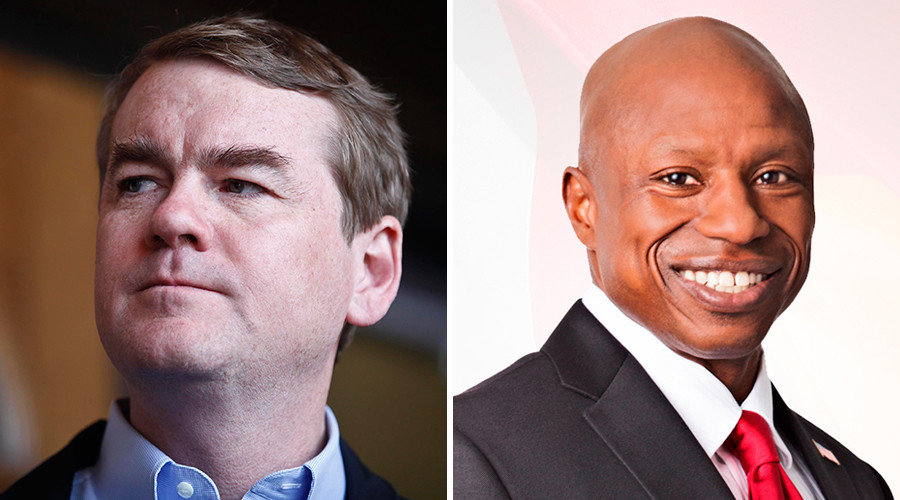 Click to enlarge Senator Michael Bennet (D, incumbent) vs. Darryl Glenn (R)