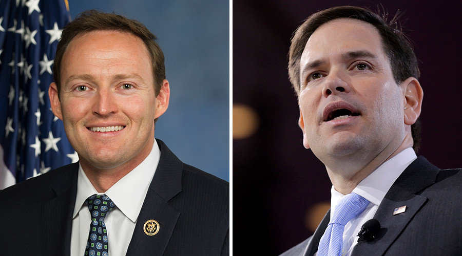 Click to enlarge Representative Patrick Murphy (D) vs. Senator Marco Rubio (R, incumbent)