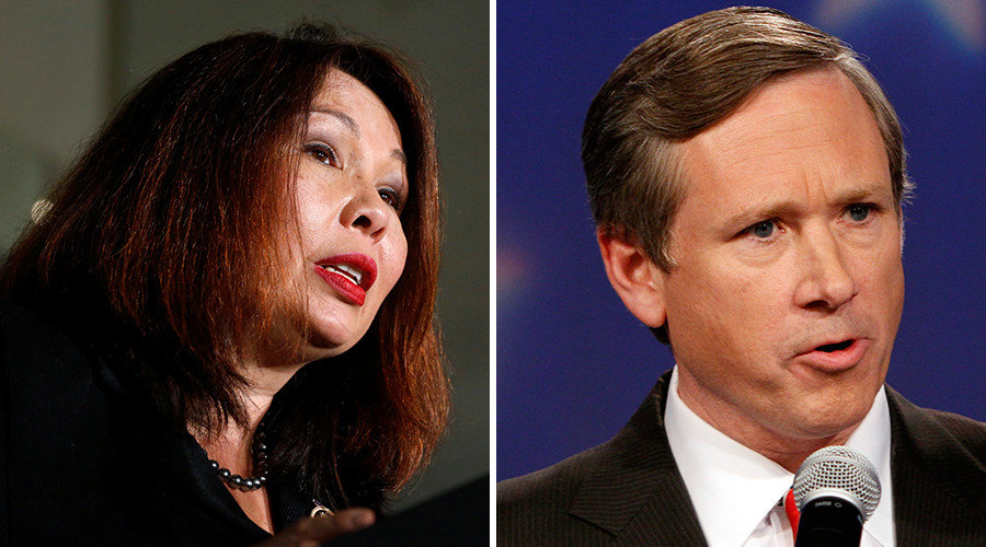 Click to enlarge Representative Tammy Duckworth (D) vs. Senator Mark Kirk (R, incumbent)