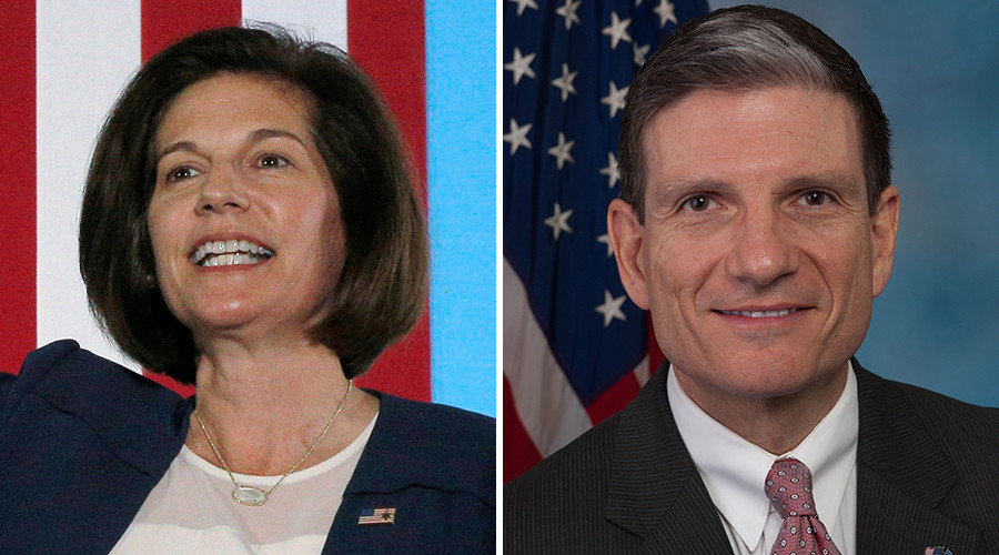 Click to enlarge Former state Attorney General Catherine Cortez Masto (D) vs. Representative Joe Heck (R)