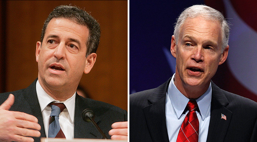 Click to enlarge Former Senator Russ Feingold (D) vs. Senator Ron Johnson (R, incumbent) Reuters
