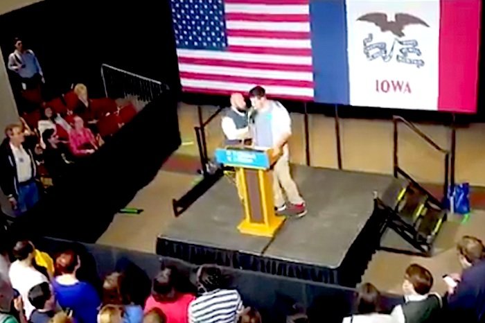 Iowa rally Clinton